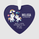 Search for rainbow baby ornaments Girly