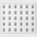 Search for wolf christmas wrapping paper Pug