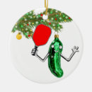 Search for pickleball paddle ornaments Funny