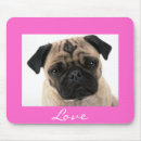 Search for dog portrait mousepads Pug
