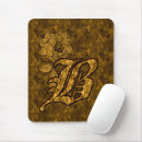 Search for initial b mousepads Gold