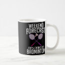 Search for badminton racket mugs Play