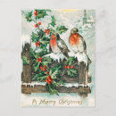 Search for snow birds postcards Vintage