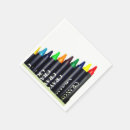 Recherche de dessin de crayon serviettes Coloré