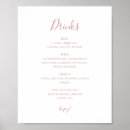 Search for pink and gold menus Bride