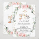 Search for eucalyptus wreath baby shower invitations Woodland animals