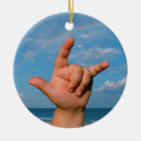 Search for sign language ornaments Asl