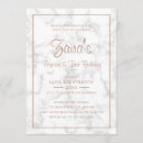 Search for marble birthday invitations Script