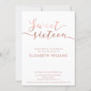 Search for formal sweet 16 invitations Chic