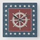 Search for ship wheel clocks Nautical
