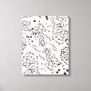Search for vintage botanical canvas prints Brown