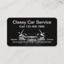 Search for car service business cards Transportation
