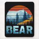 Search for bear animal mousepads Forest