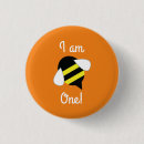 Search for bees buttons Birthday