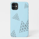 Search for blue triangles iphone cases Geometry