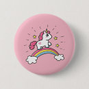 Recherche de kawaii unicorn badges Arc en ciel