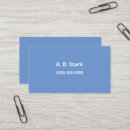 Search for cornflower business cards Minimalist