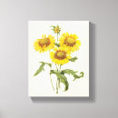 Search for sunflower canvas prints Antique