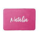 Recherche de rose bath mats Girl