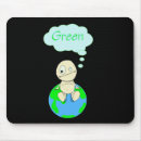 Search for green thinking mousepads Planet