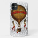 Search for vintage hot air balloons iphone cases Steampunk