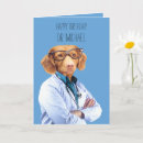 Search for funny doctor birthday cards Veterinarian