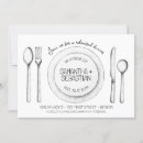 Search for casual rehearsal dinner invitations Hand drawn
