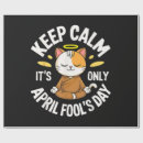 Search for keep calm wrapping paper Cat