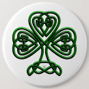 Recherche de trèfle de trois feuilles badges Irlandais