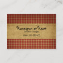 Search for crafty business cards Brown