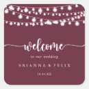 Search for string light wedding stickers For her
