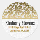 Search for floral damask stickers White