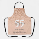 Search for birthday aprons Glitter