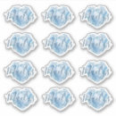 Search for heart with initials stickers Cute