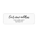 Search for modern house return address labels We have moved