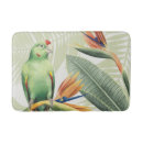Search for green leaves bath mats Floral