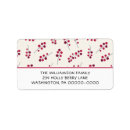 Search for holly berry return address labels Rustic