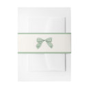 Search for sage invitation belly bands Bow