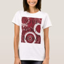 Search for love pattern tshirts Red