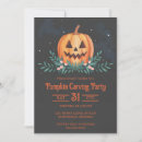 Search for pumpkin carving contest invitations Autumn