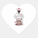 Search for valentine coffee stickers Red
