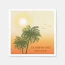 Search for sun napkins Palm trees