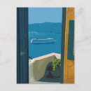 Recherche de santorin cartes postales Mer