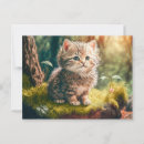 Search for cuddly horizontal postcards Kitten