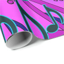 Recherche de jazz papier cadeau Notes de musique