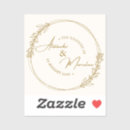 Search for just engaged stickers Mr and mrs
