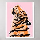Search for pink orange art Animal