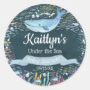 Search for under the sea baby shower stickers Fish