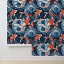 Search for blue koi fish art Japanese