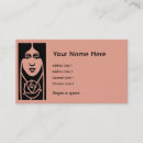Search for art nouveau business cards Salon